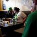 Conor O'Neill's patron Dustin Bornhoft (left) drinks with friends on Sunday, March 17. Daniel Brenner I AnnArbor.com